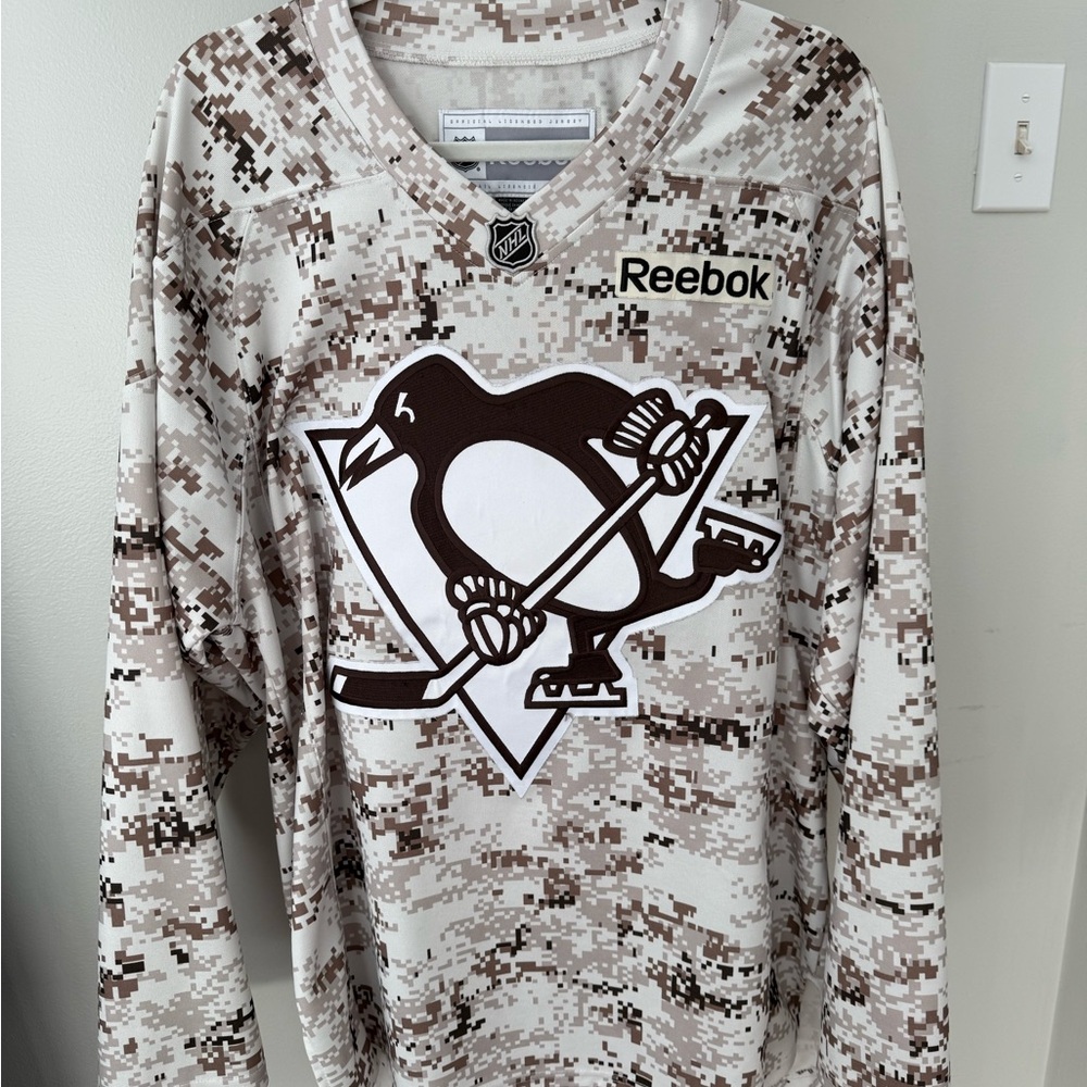 Pittsburgh Penguins Reebok Digital Camo Hockey Jersey